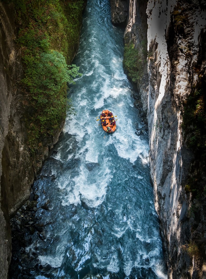 White-water rafting